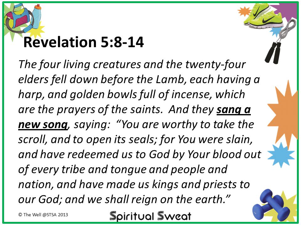 Revelation 5:8-14