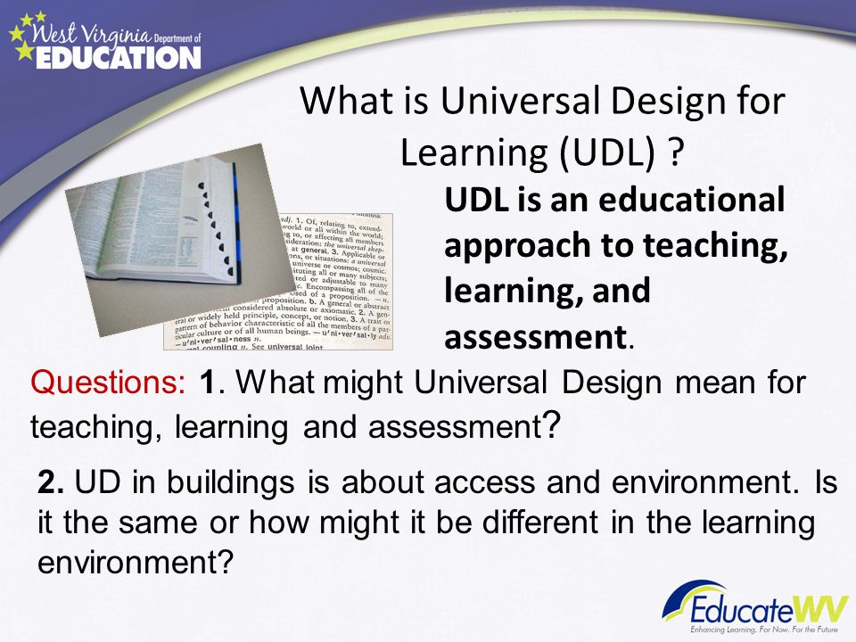 What is Universal Design for Learning (UDL)