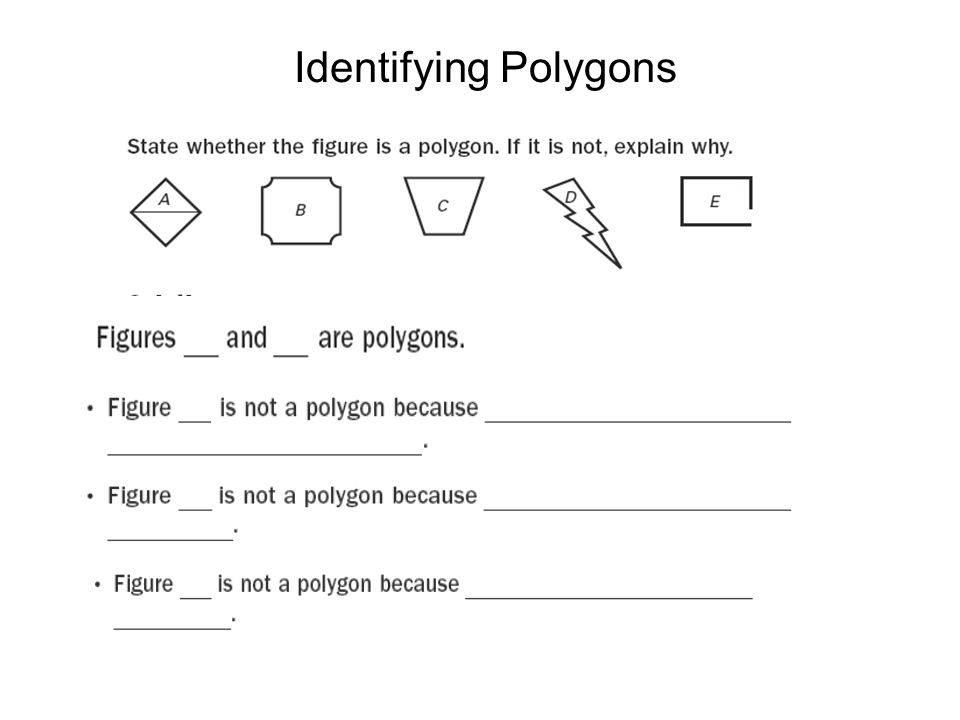 Identifying Polygons