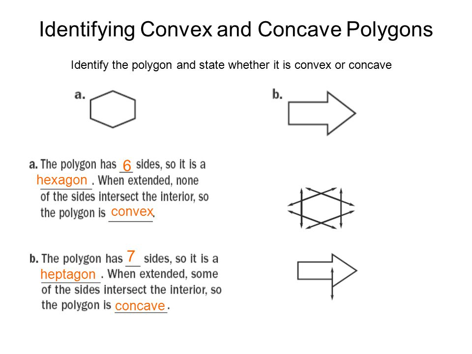 Identifying Convex and Concave Polygons