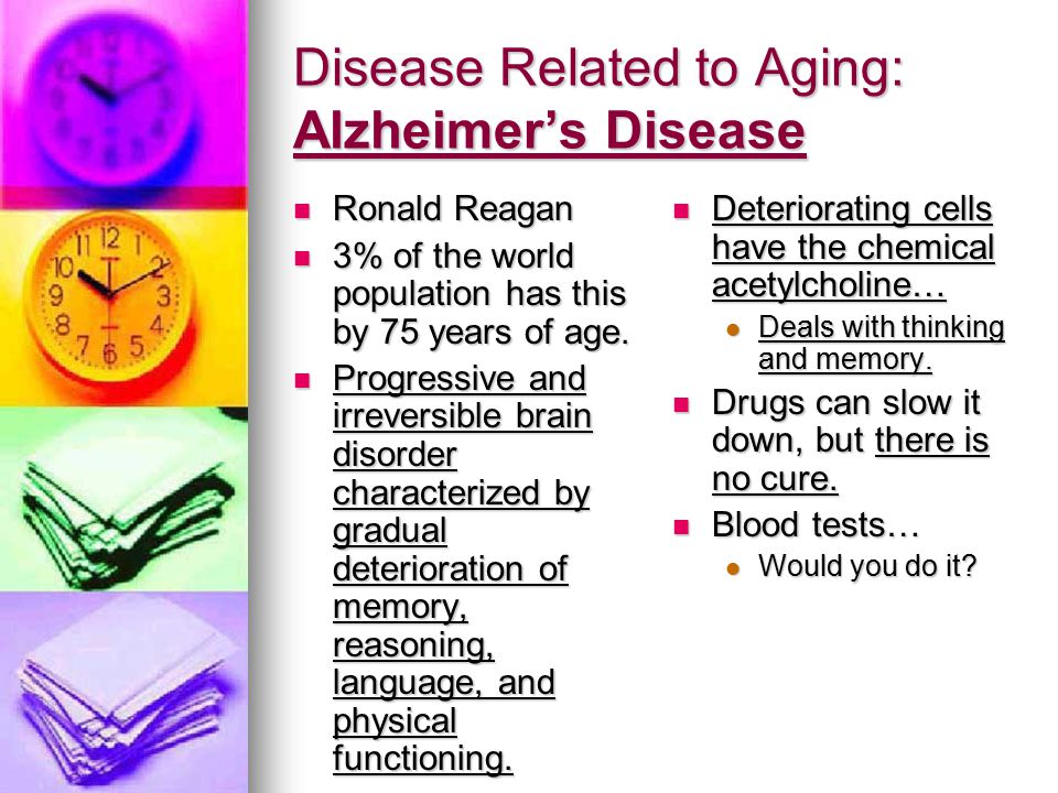 Disease Related to Aging: Alzheimer’s Disease