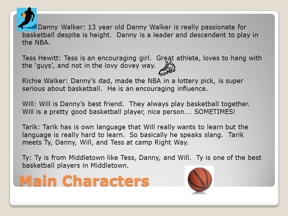 Danny Walker: 13 year old Danny Walker is really passionate for basketball despite is height. Danny is a leader and descendent to play in the NBA.