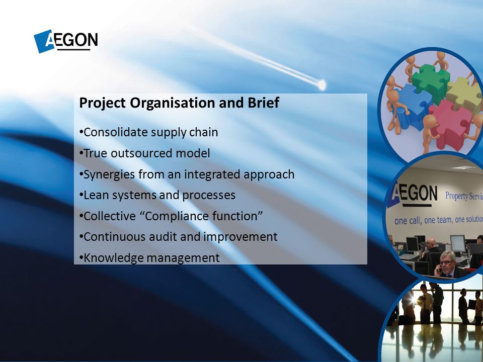 Project Organisation and Brief