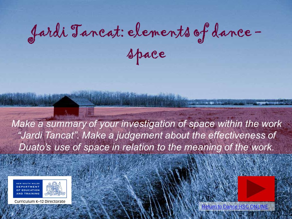 Jardi Tancat: elements of dance - space