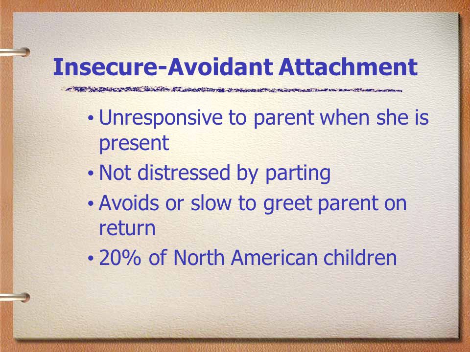 Insecure-Avoidant Attachment