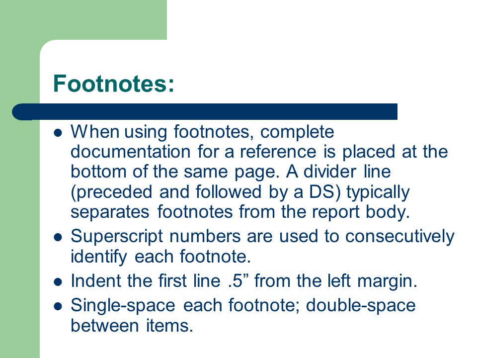 Footnotes: