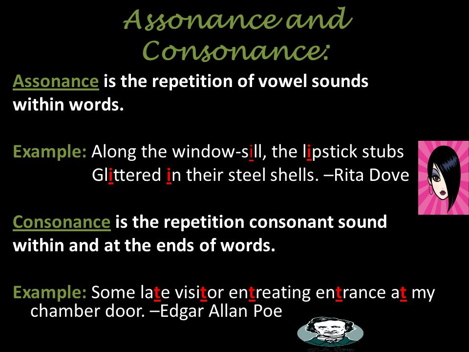 Assonance and Consonance: