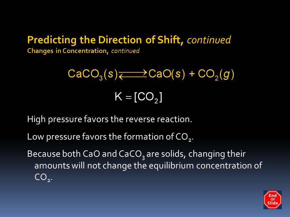 Predicting the Direction of Shift, continued