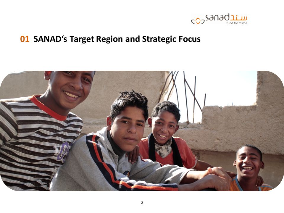 SANAD‘s Target Region and Strategic Focus
