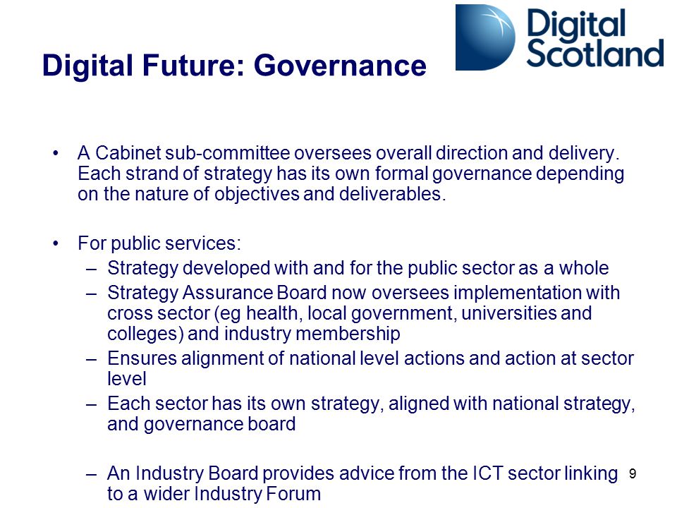 Digital Future: Governance