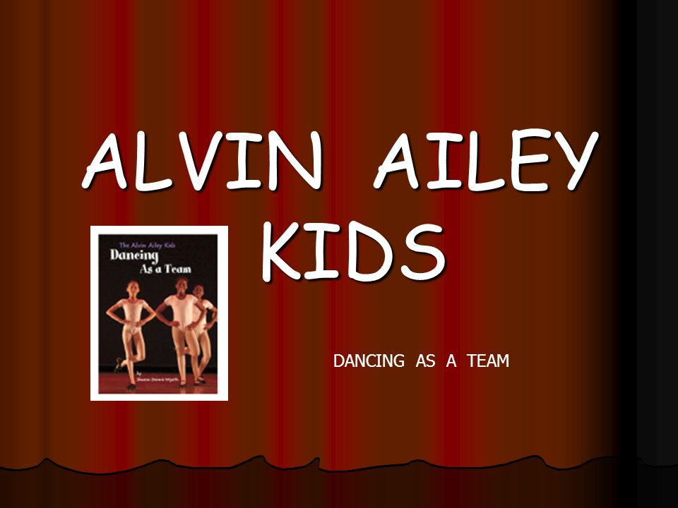 ALVIN AILEY KIDS DANCING AS A TEAM