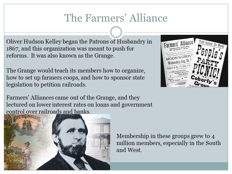 The Farmers’ Alliance