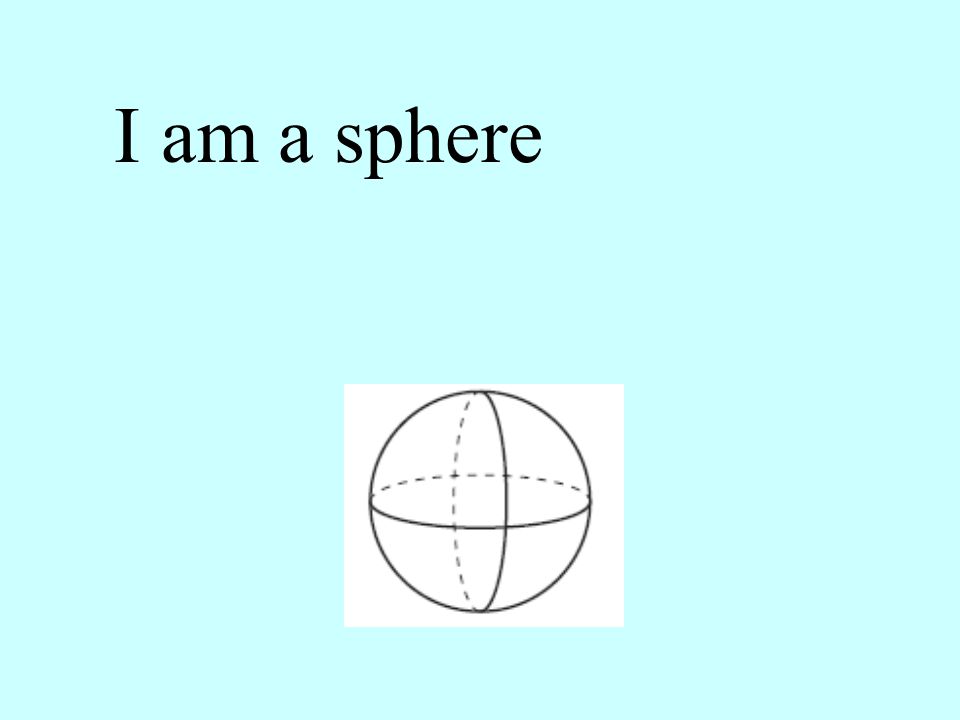 I am a sphere