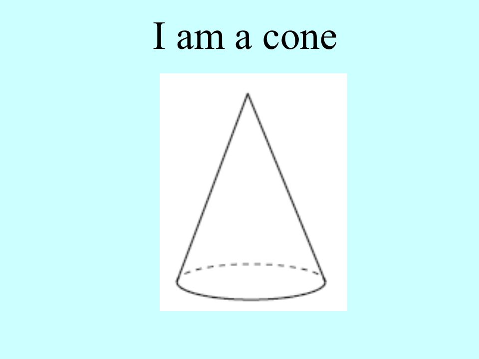 I am a cone