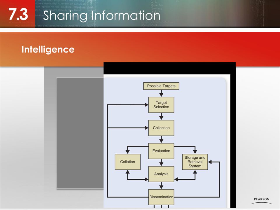 7.3 Sharing Information Intelligence Photo placeholder Lecture Notes: