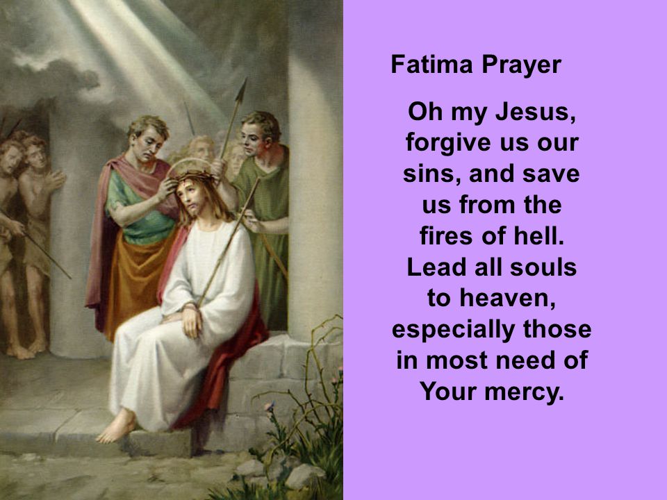 Fatima Prayer