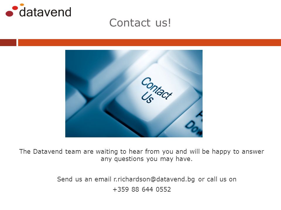 Contact us!