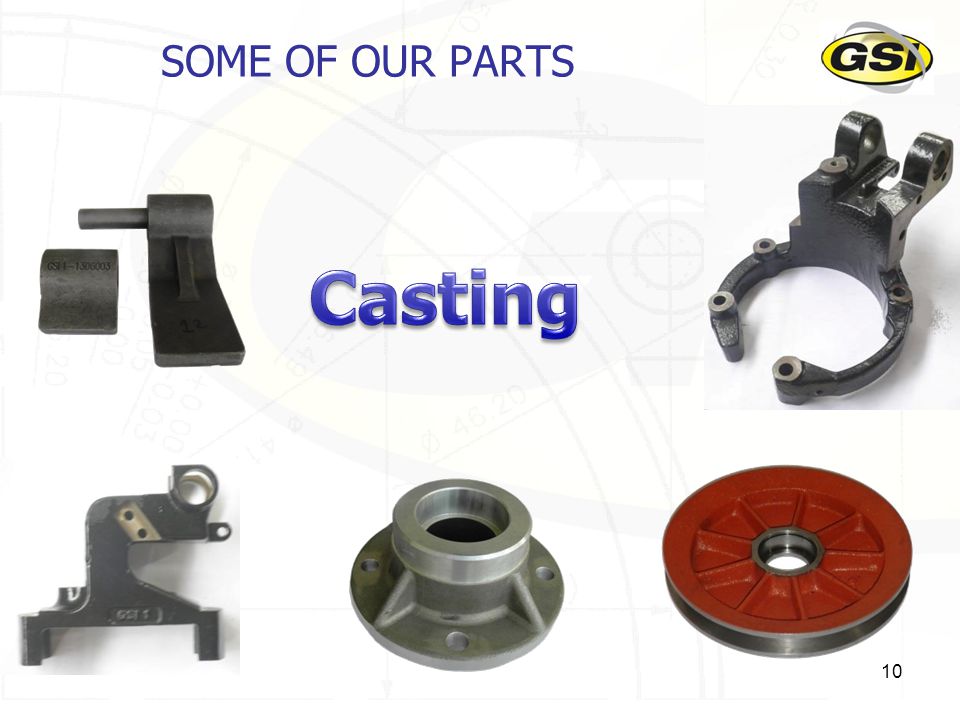 SOME OF OUR PARTS Casting