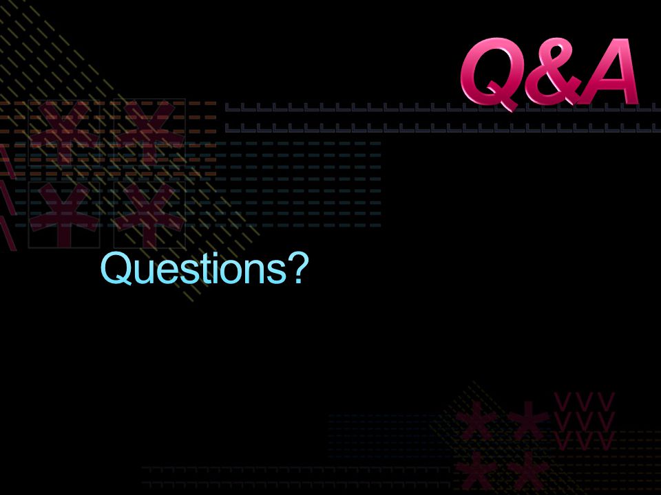 Q&A Questions