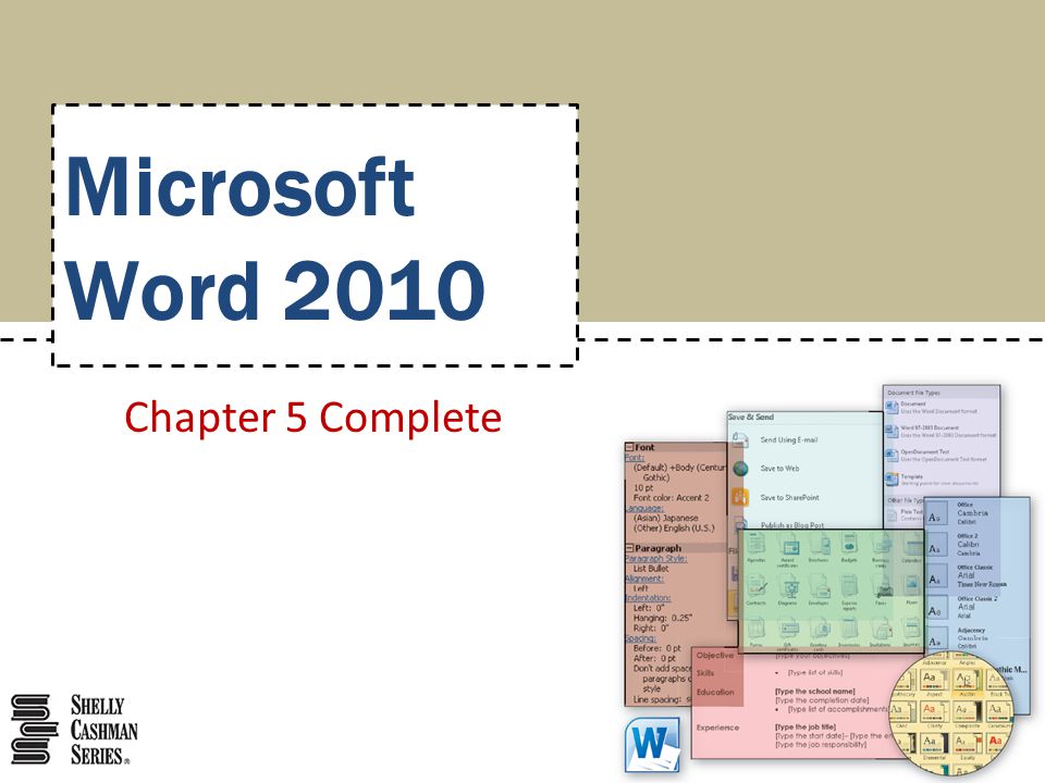 Microsoft Word 2010 Chapter 5 Complete