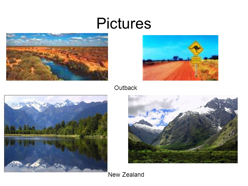 Pictures Outback New Zealand