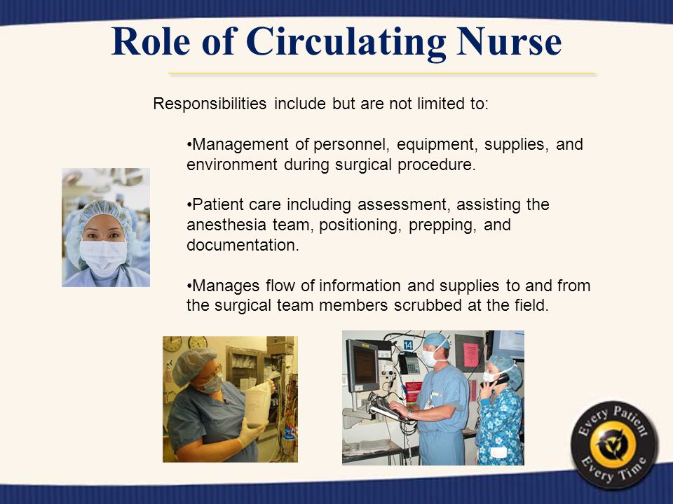 Role of Circulating Nurse