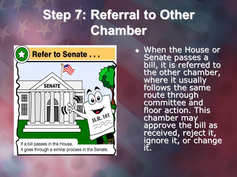Step 7: Referral to Other Chamber