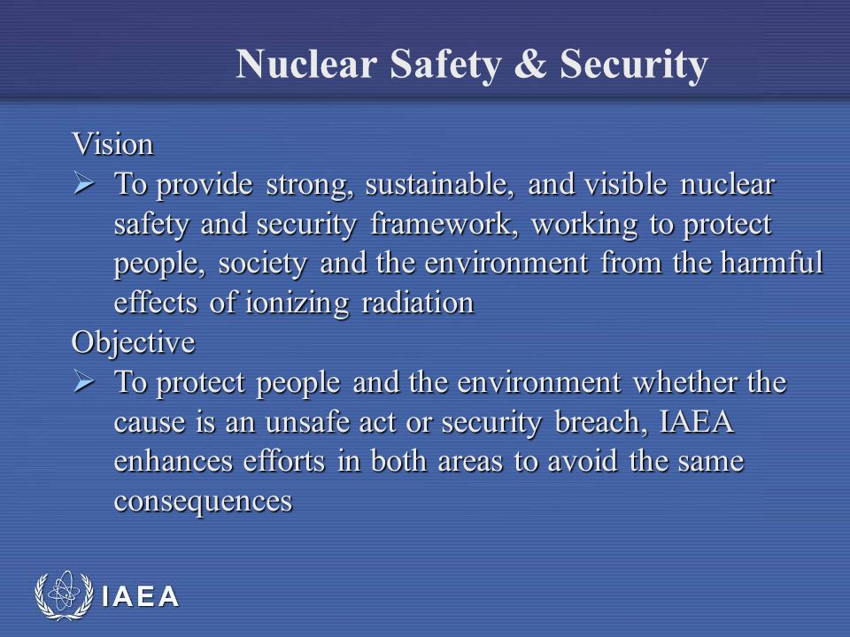 Nuclear Safety & Security