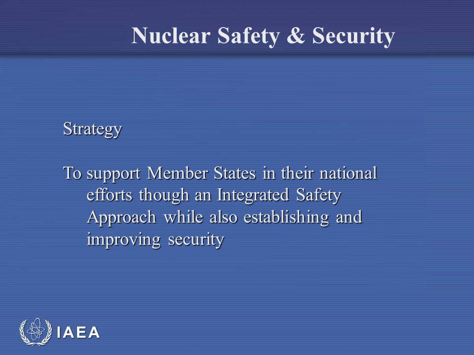 Nuclear Safety & Security