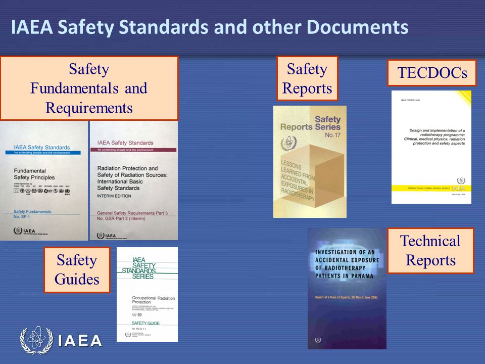 IAEA Safety Standards and other Documents