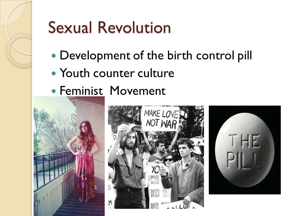 Sexual Revolution Development of the birth control pill