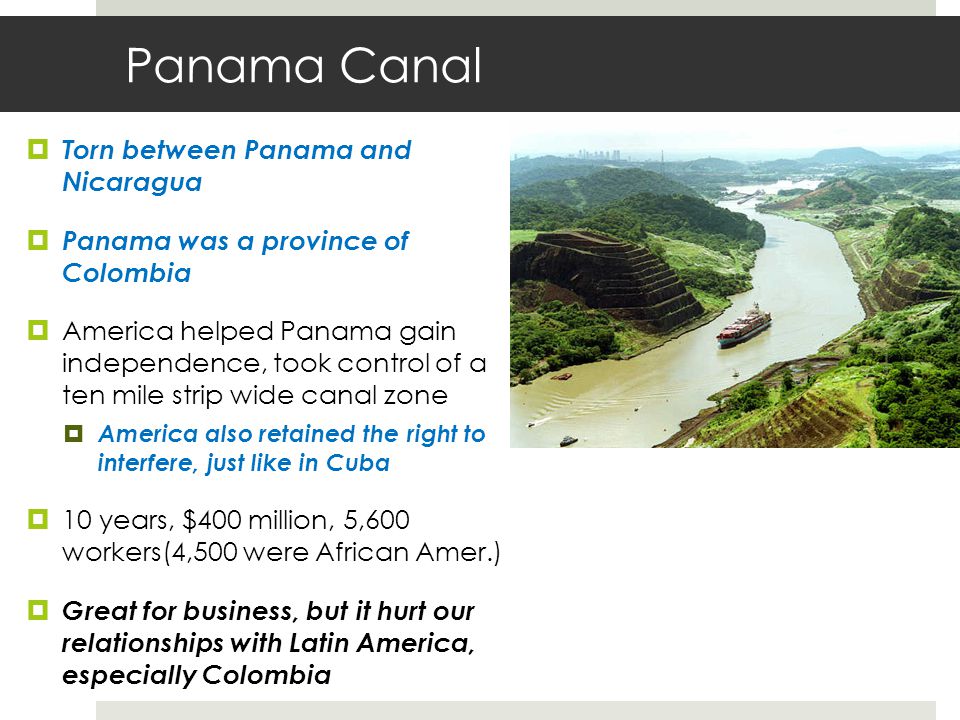 Panama Canal Torn between Panama and Nicaragua