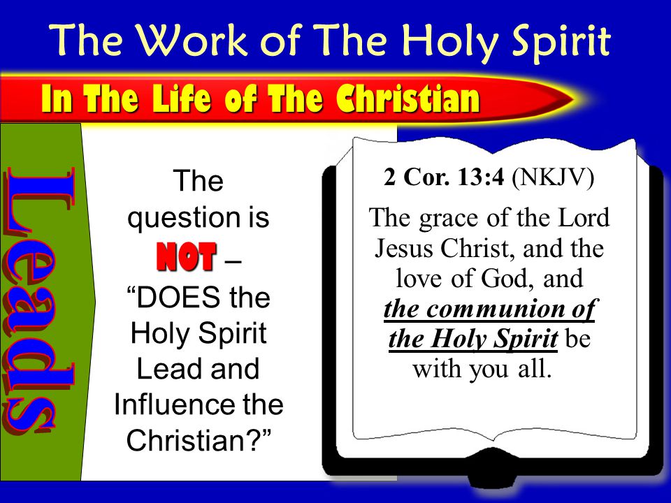 The Work of The Holy Spirit