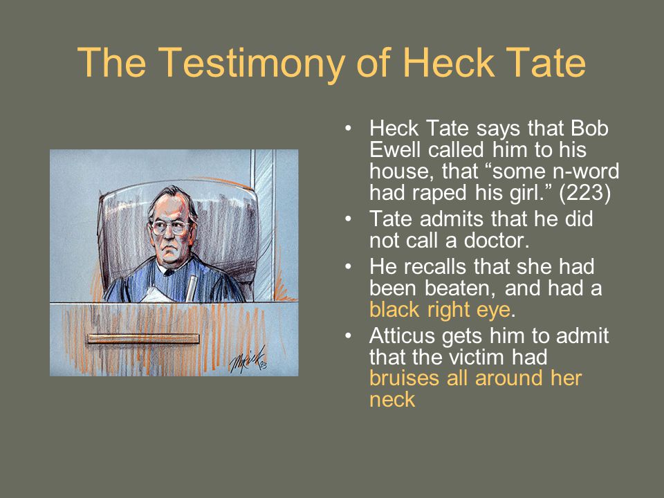The Testimony of Heck Tate
