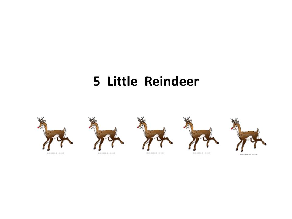 5 Little Reindeer