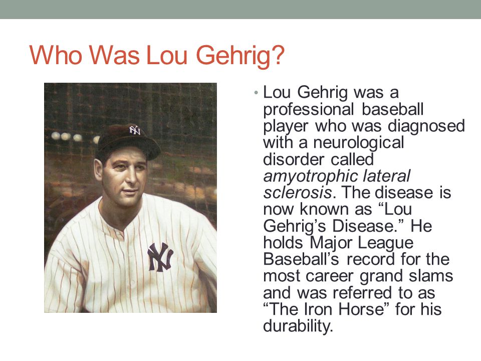 Who Was Lou Gehrig