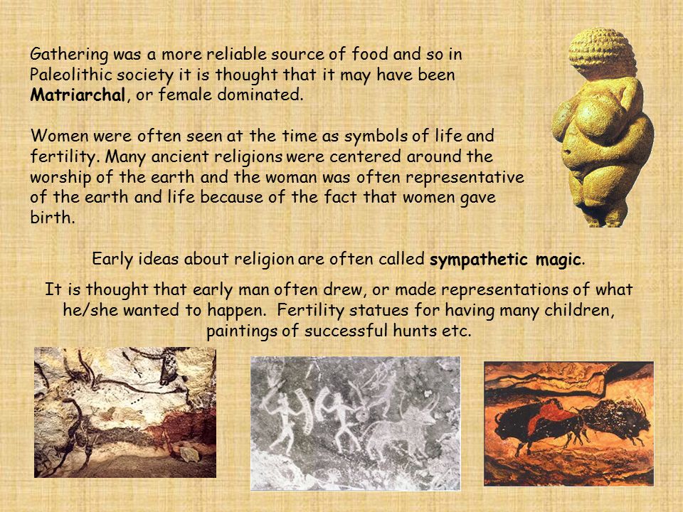 Early ideas about religion are often called sympathetic magic.
