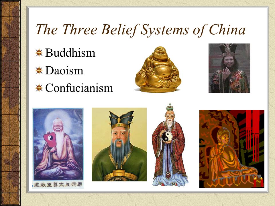The Three Belief Systems Of China Ppt Video Online Download