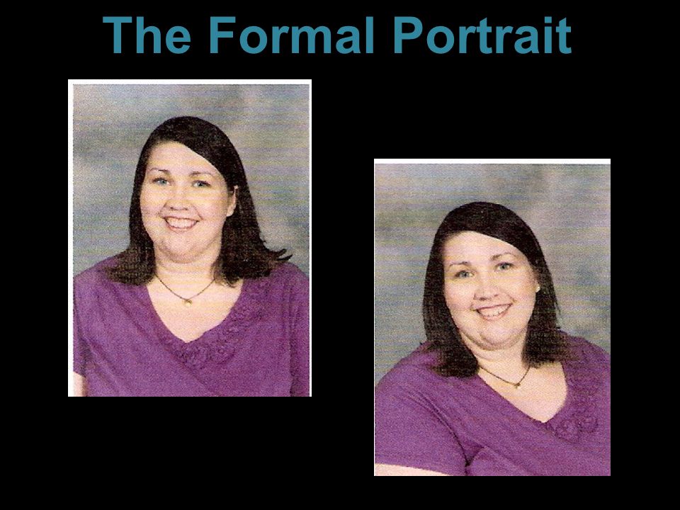 The Formal Portrait