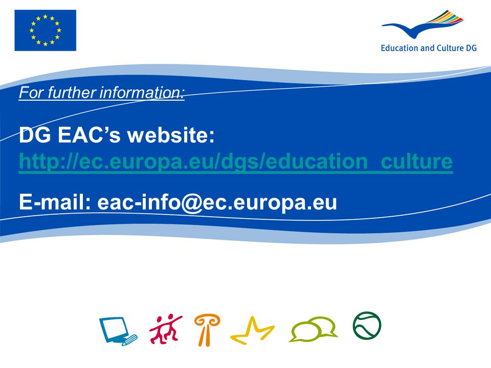 DG EAC’s website: