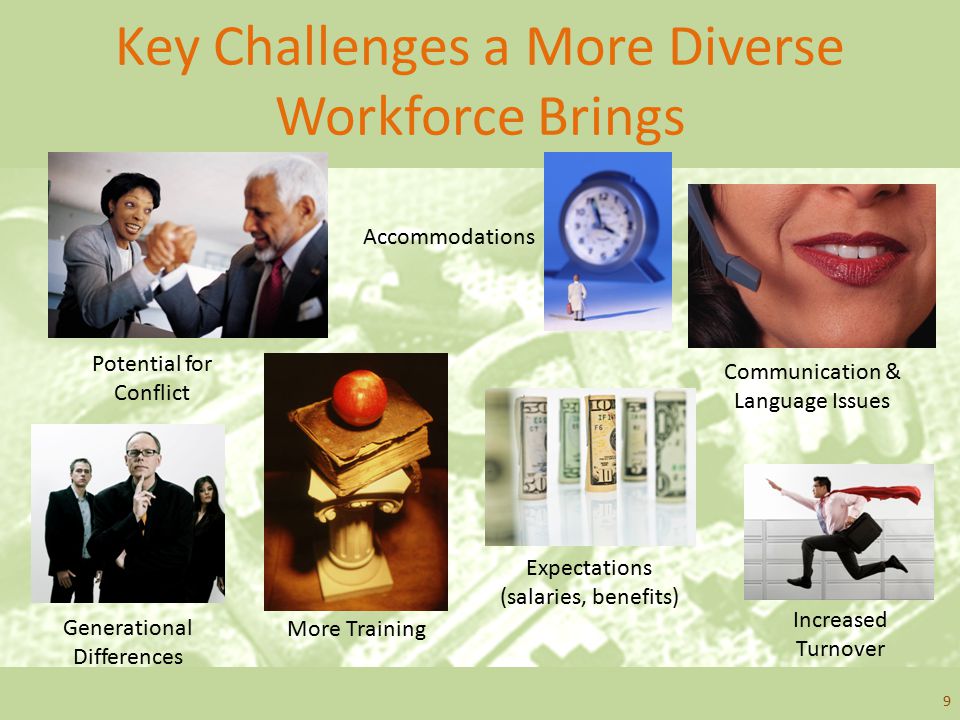 Key Challenges a More Diverse Workforce Brings