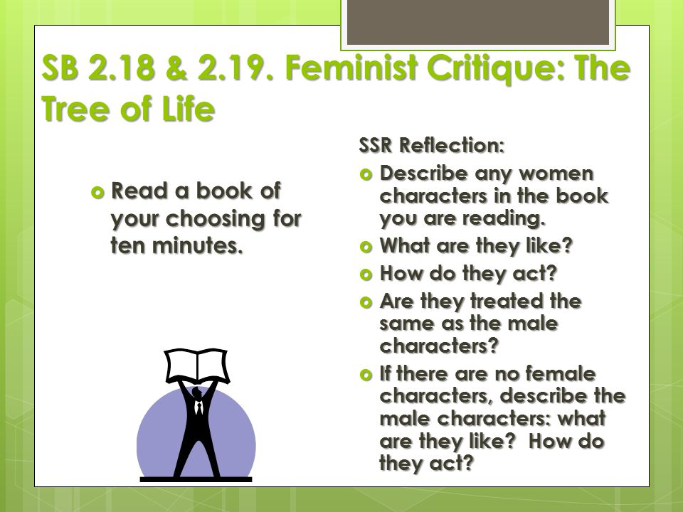 SB 2.18 & Feminist Critique: The Tree of Life