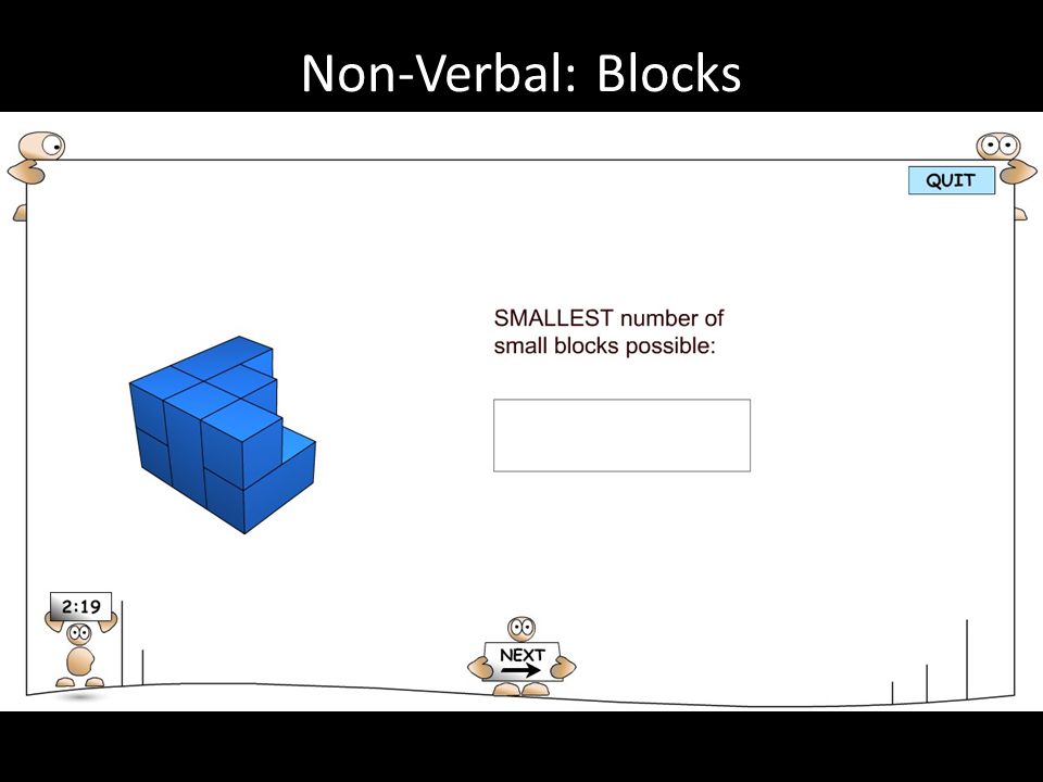 Non-Verbal: Blocks