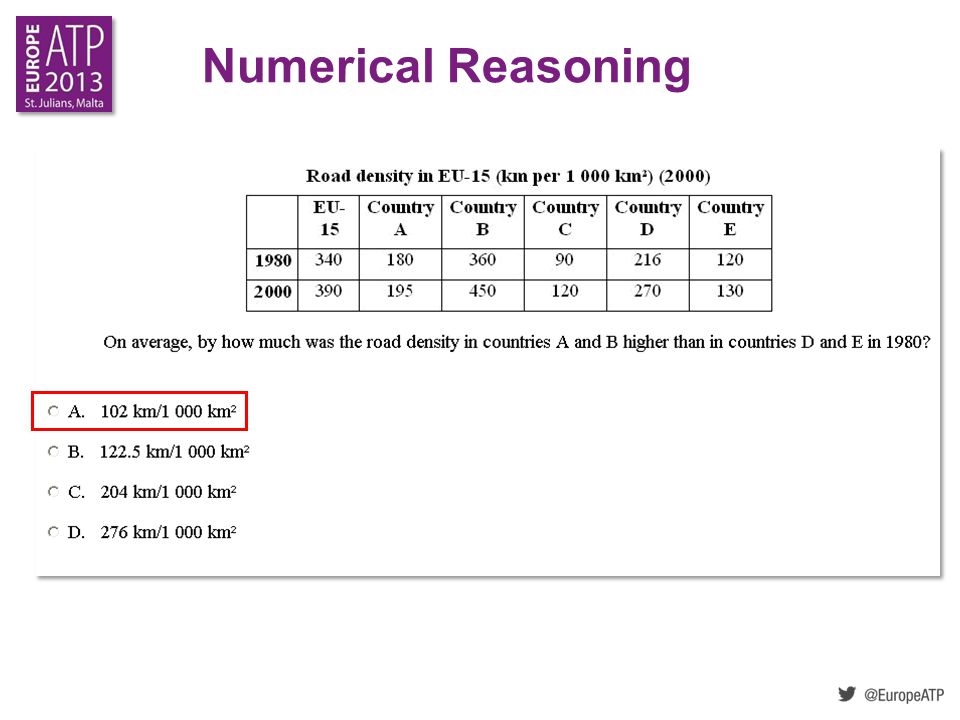Numerical Reasoning