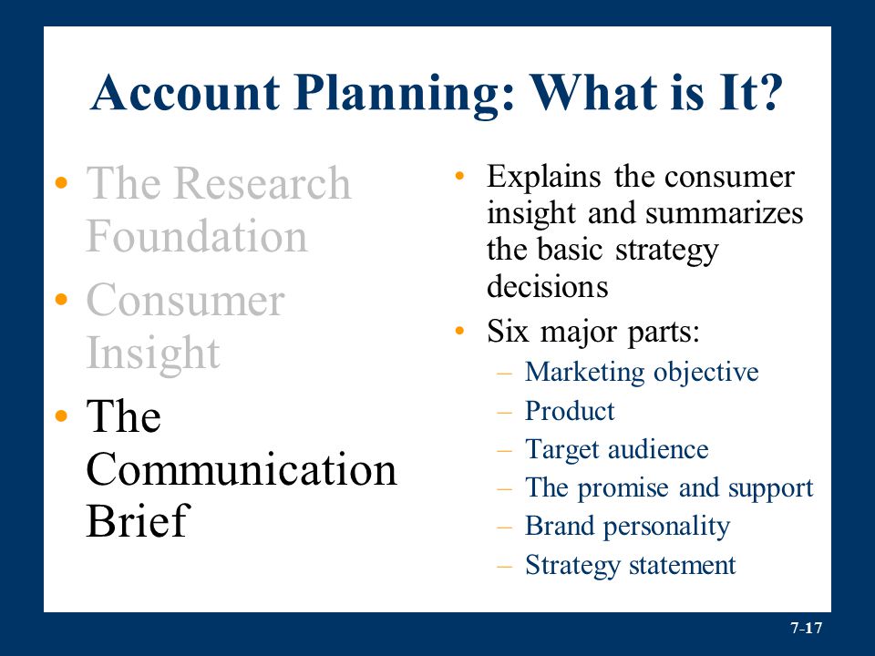 Account Planning: What is It