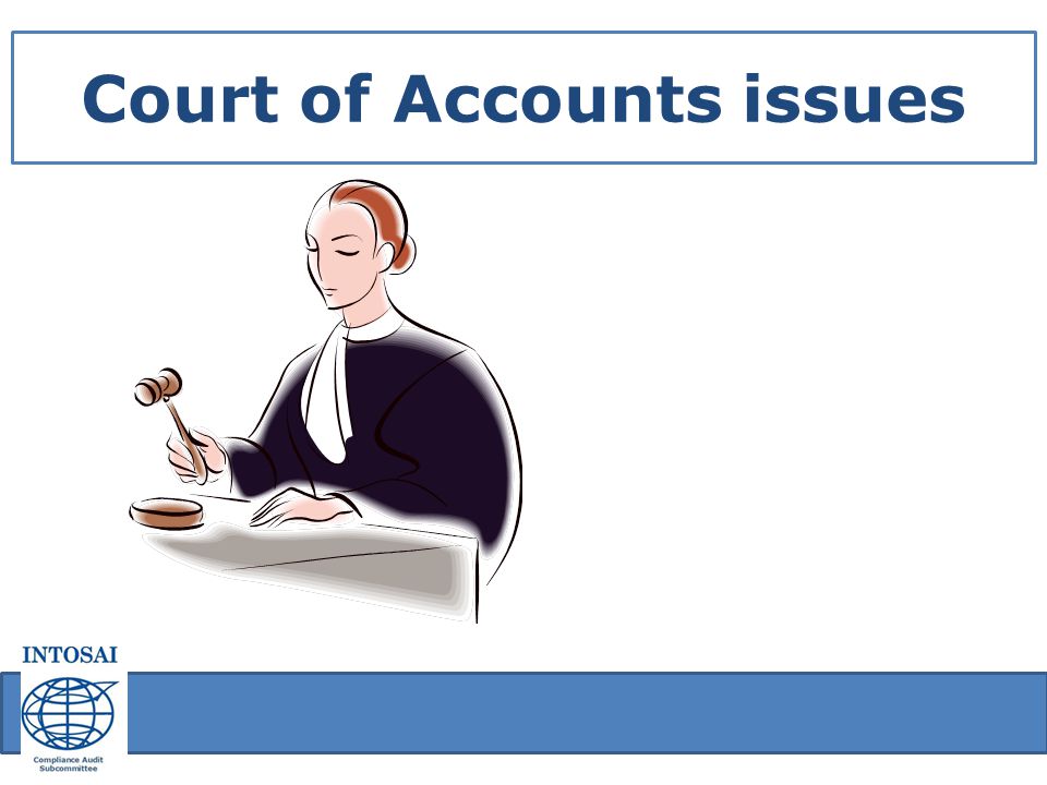 Court of Accounts issues