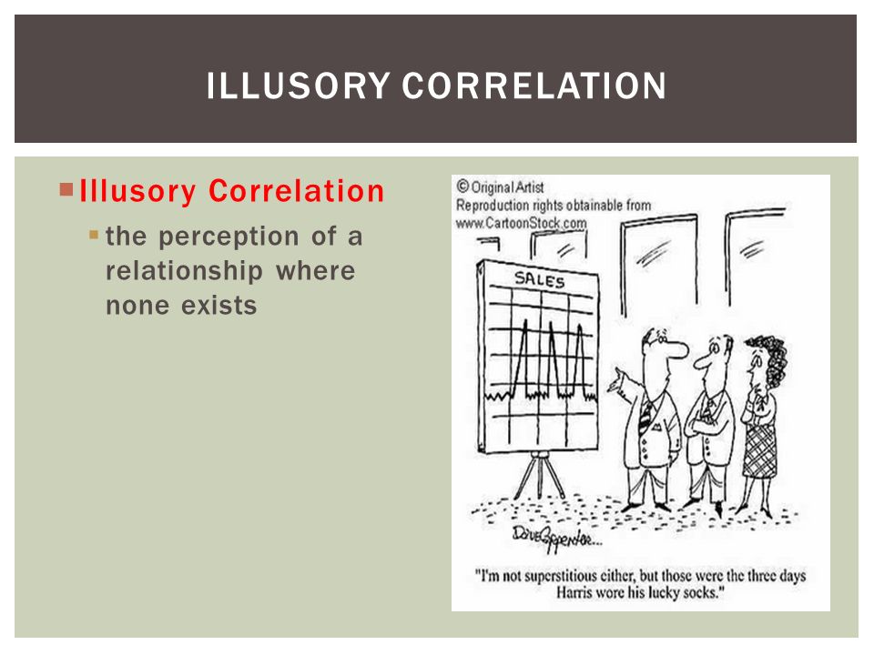 Illusory Correlation Illusory Correlation