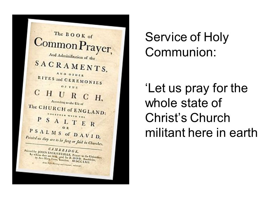 Service of Holy Communion: