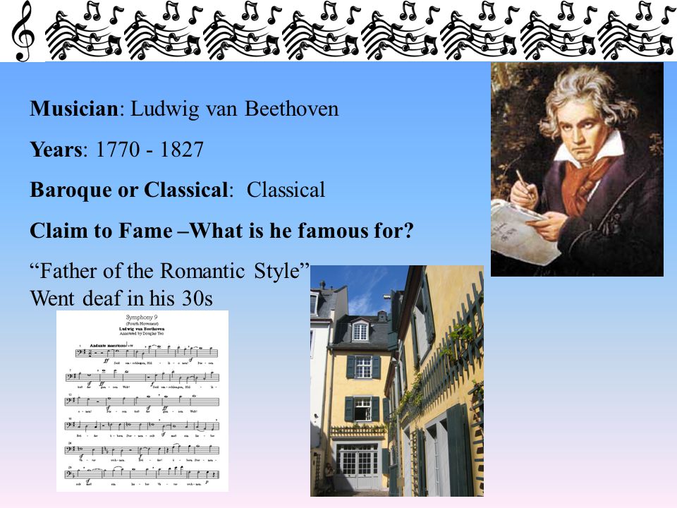Musician: Ludwig van Beethoven