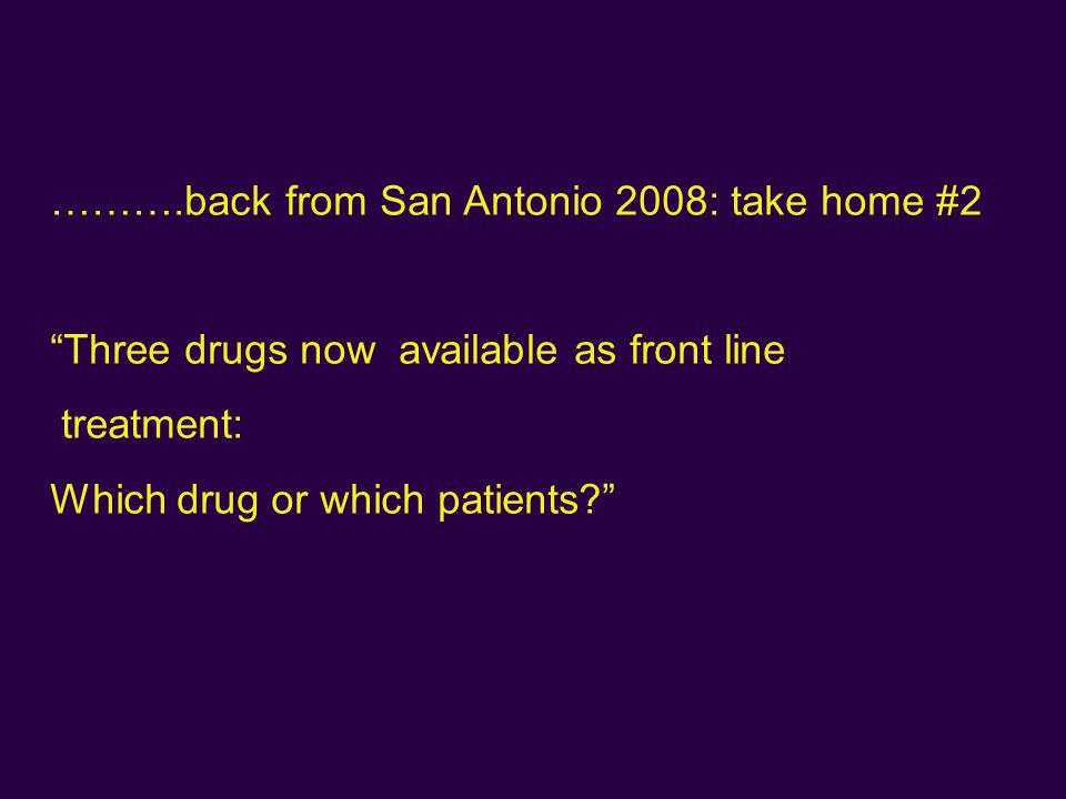 ……….back from San Antonio 2008: take home #2